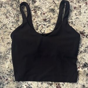 lululemon athletica Classic Black Tank Top